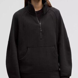 NWT Lululemon Scuba Oversized Funnel-Neck Half Zip Sz M/L